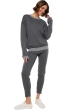 Cotone & Cashmere cashmere donna collezione primavera estate stormie black grey marl l